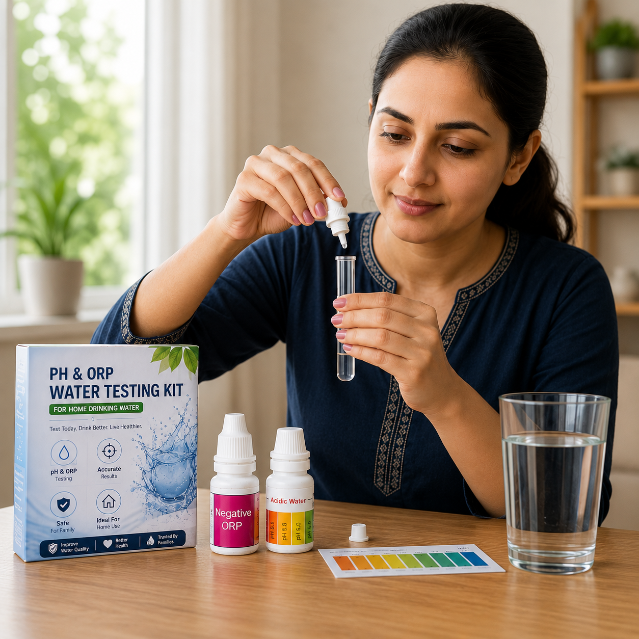 RO Water PH & ORP Testing Kit + chart - Image 3