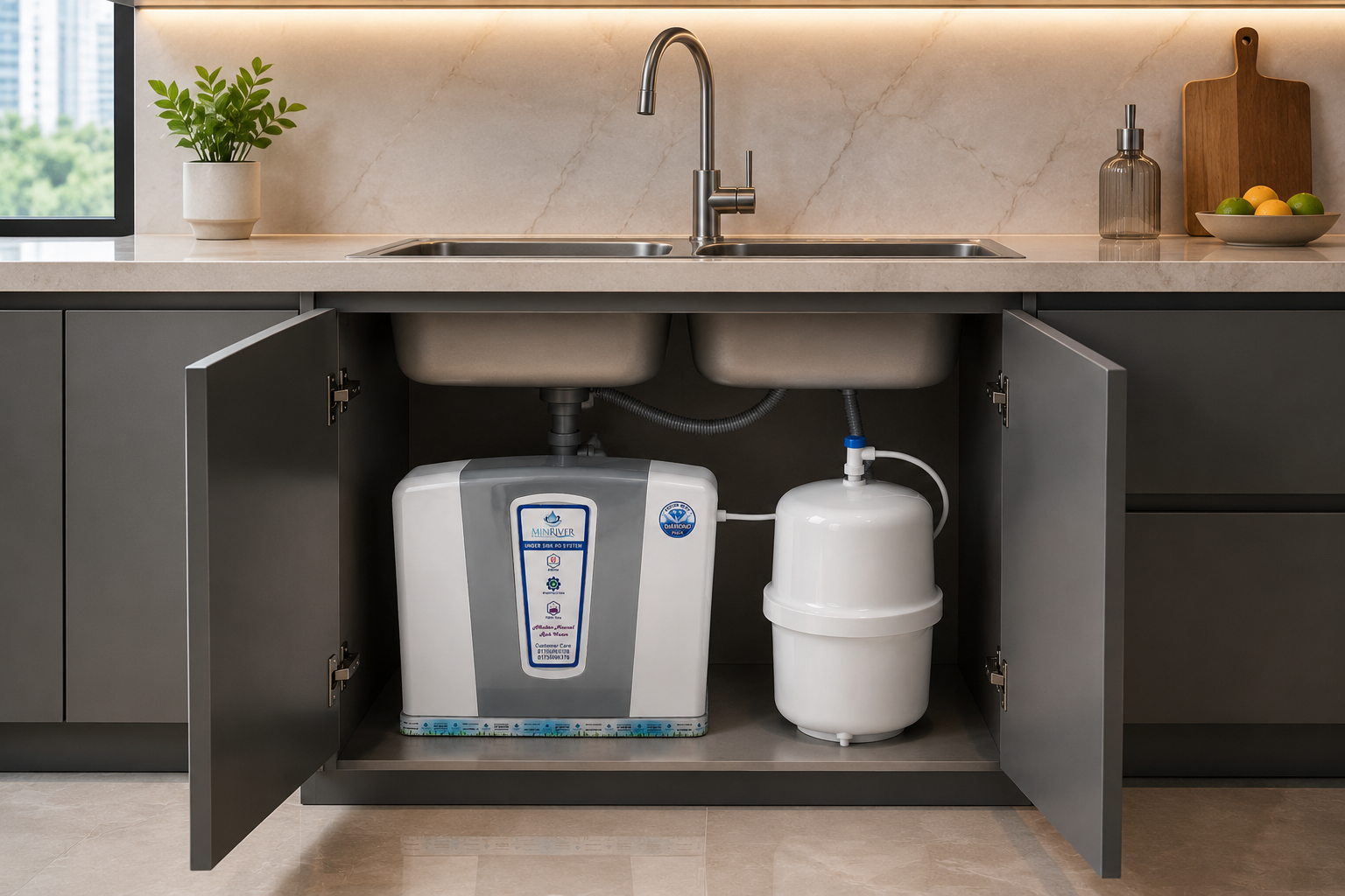 MinRiver Alkaline Undersink RO system